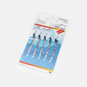 Набор лезвий для лобзика T101AO HCS, Т-образные лезвия для лобзика, быстрая резка, строительный инструмент для дерева, ПВХ, пластика, 5 шт.