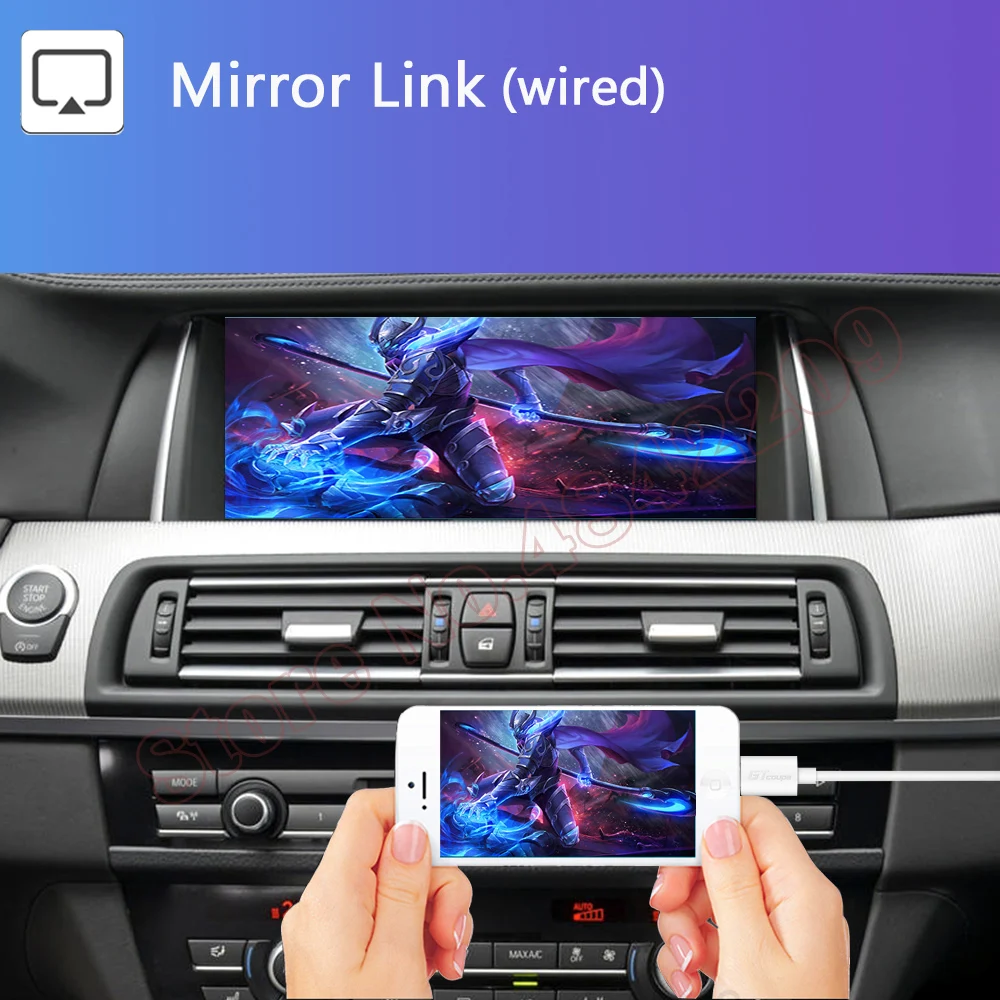

Car Screen Interface Auto Carplay Decoder Box CIC NBT EVO Mirror Link Android For BMW 3 Serires E90 E91 E92 E93 F30 F31 F34