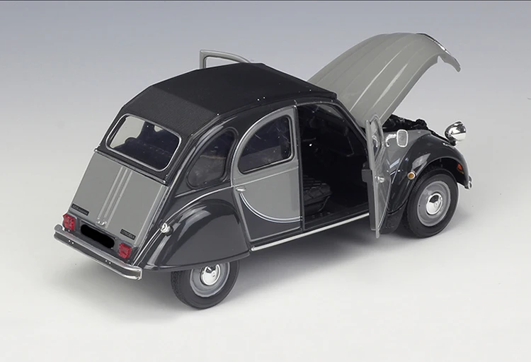 WELLY 1:24 весы CITROEN 2CV 6 Charleston литье под давлением металлическая классическая модель автомобиля игрушечный автомобиль из сплава для детей Коллекция подарков