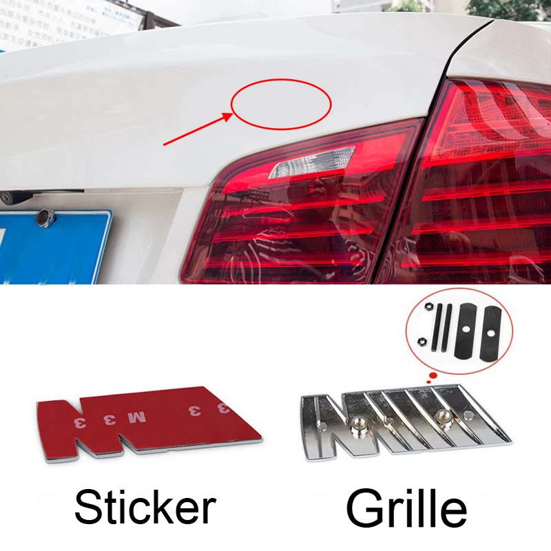 Автомобильная наклейка с эмблемой значком для м M3 M5 логотип G01 F20 G30 F30 F31 E36 E39 E87 E60 E46