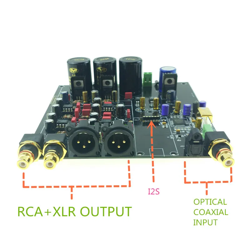 Новинка ES9038 ES9038PRO HIFI аудио DAC декодер сборная плата + пульт дистанционного