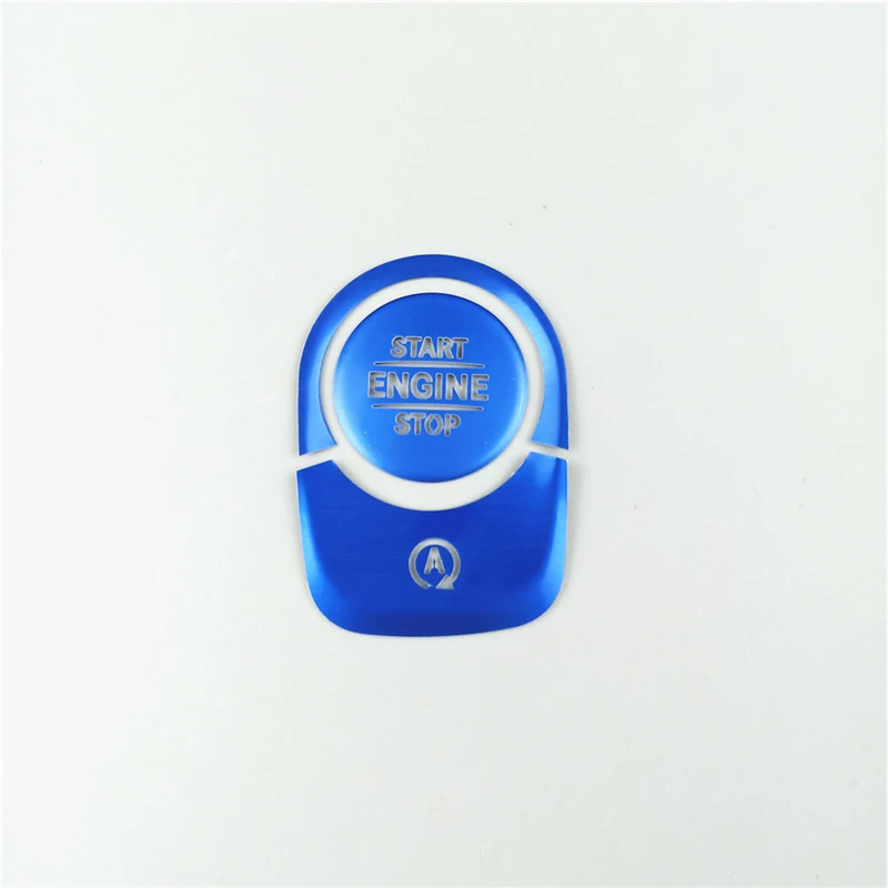 

Car A Key To Start Buttons Sticker Trim For Mercedes Benz A Class A180 200 2019 lgnition Switch Button Decoration Decals