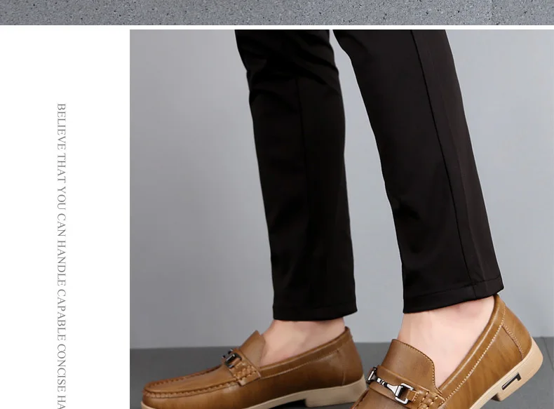 Роскошная обувь; мужские лоферы из натуральной кожи; сезон весна-осень; zapatos de hombre mocasines cuero; повседневные мужские лоферы без застежки; горячая распродажа