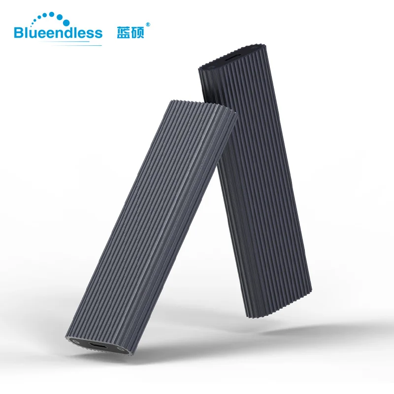 Blueendless алюминиевый корпус SSD с поддержкой PCIe NVME/NGFF чехол M.2 M Key/B & Key Type C 3 1