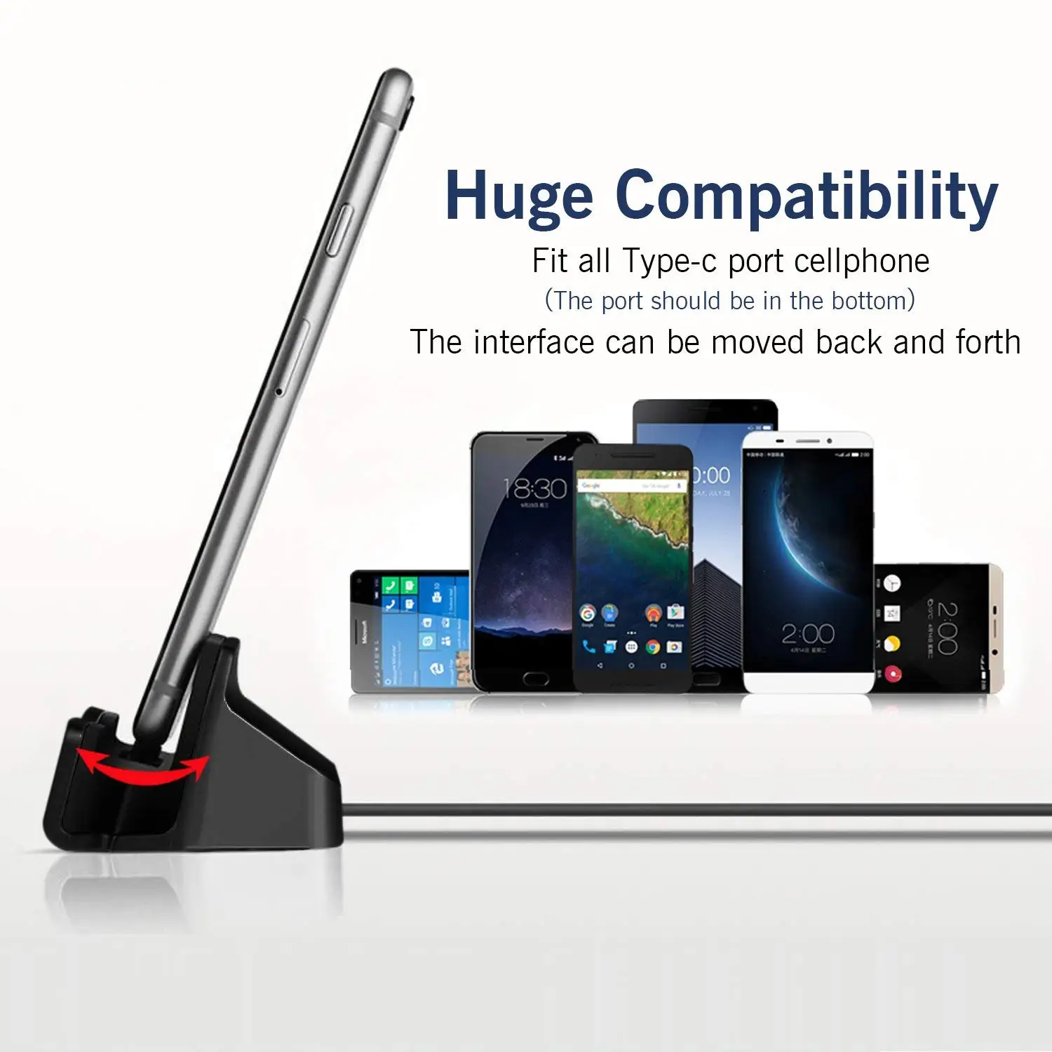 USB кабель для iPhone 11 11Pro X 8 7 6 док станция зарядки Samsung S10 S9 Type C|Зарядные устройства