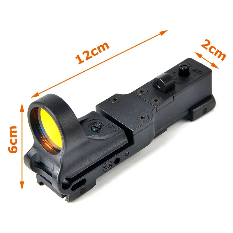 New Tactical Red Dot Sight EX 182 Element SeeMore Railway Reflex C-MORE Red&ampGreen Illumination Scope for Airsoft | Спорт и