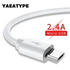 Микро USB кабель для телефона Micro зарядный провод USB шнуром зарядное устройство для Android Кабельная линия для Xiaomi Redmi Note 5Note 4 Pro 6A 5