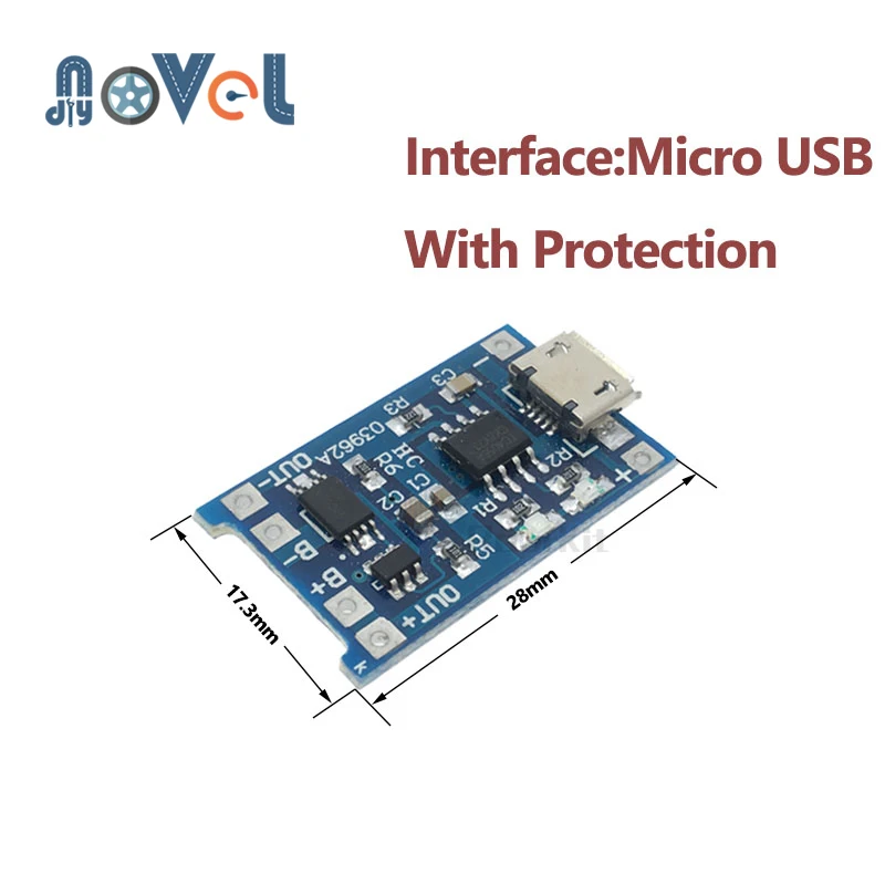 Type-c/Micro/Mini USB 5V 1A 18650 TP4056 модуль зарядного устройства литиевой батареи зарядная