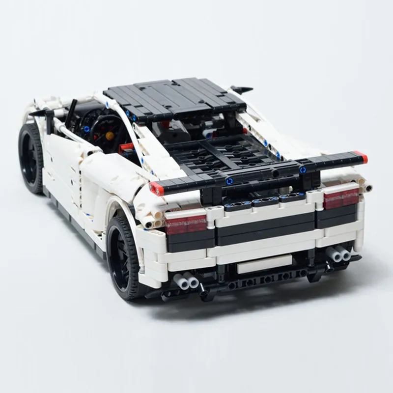 

NEW RC Motor Power Function MOC-3918 Super Car Gallardo Fit LeGINGlys Building Kit Block Bricks Diy Toy Gift