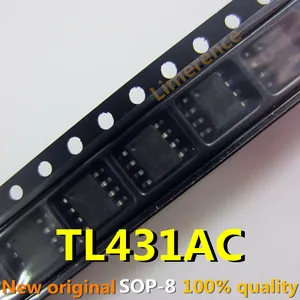 10PCS TL431ACDR SOP8 TL431AC SOP 431AC SMD TL431 SOP-8 TL431ACDT new and original IC