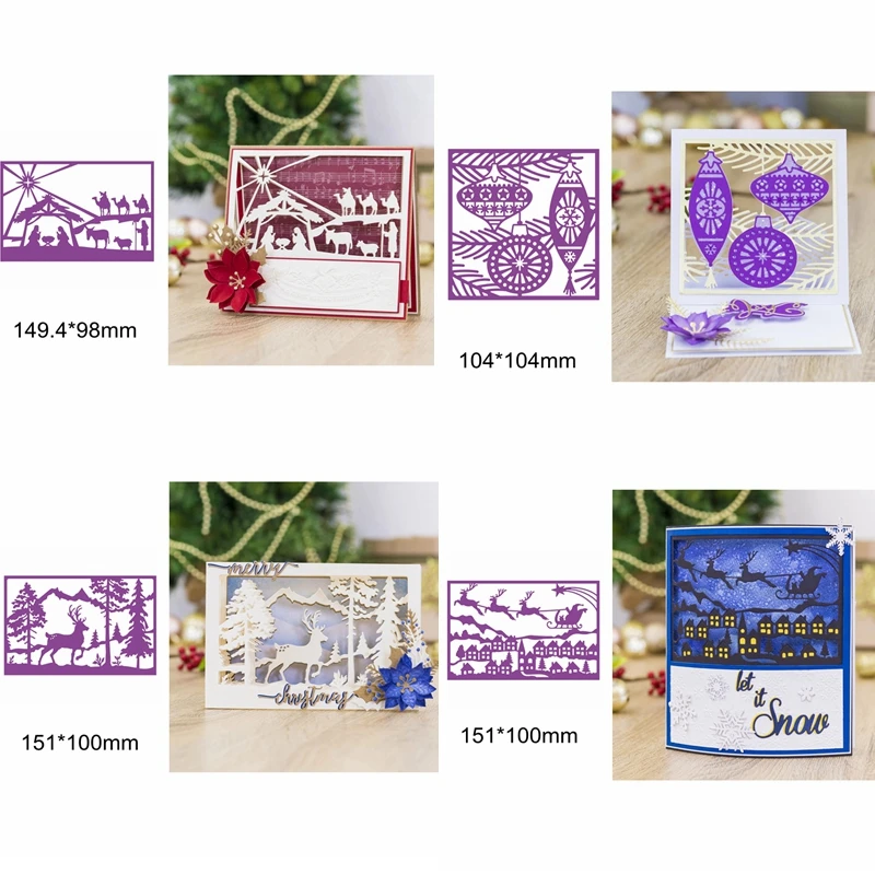 

Рождественское украшение, олень, Санни, елка, верблюд, металлические высекательные штампы, сделай сам, рельефное украшение открытки, скрапб...