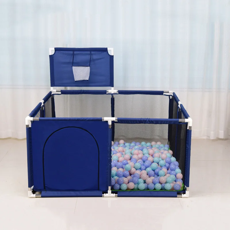 Baby Playpen Kids Pool Balls Newborn Baby Fence Square Playpen for Baby Pool Children Safety Barrier Playground 128*128cm