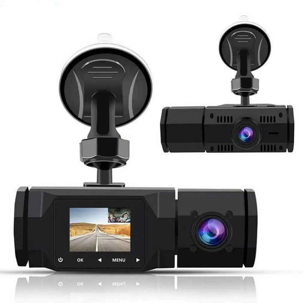 

Автомобильный видеорегистратор с экраном 1,5 дюйма, 1080p, 1080P, угол обзора 140 °