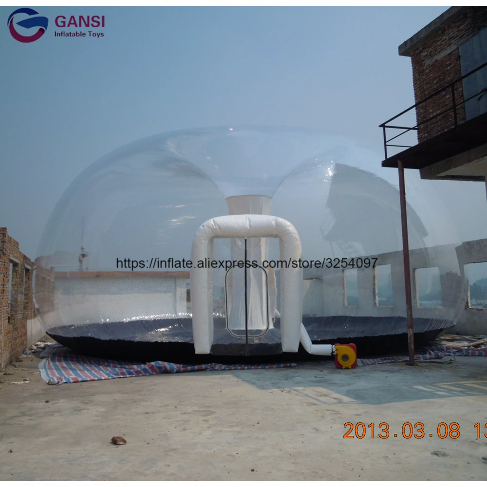 Вечерние надувные палатки с куполом для газона новый дизайн диаметр 10 м