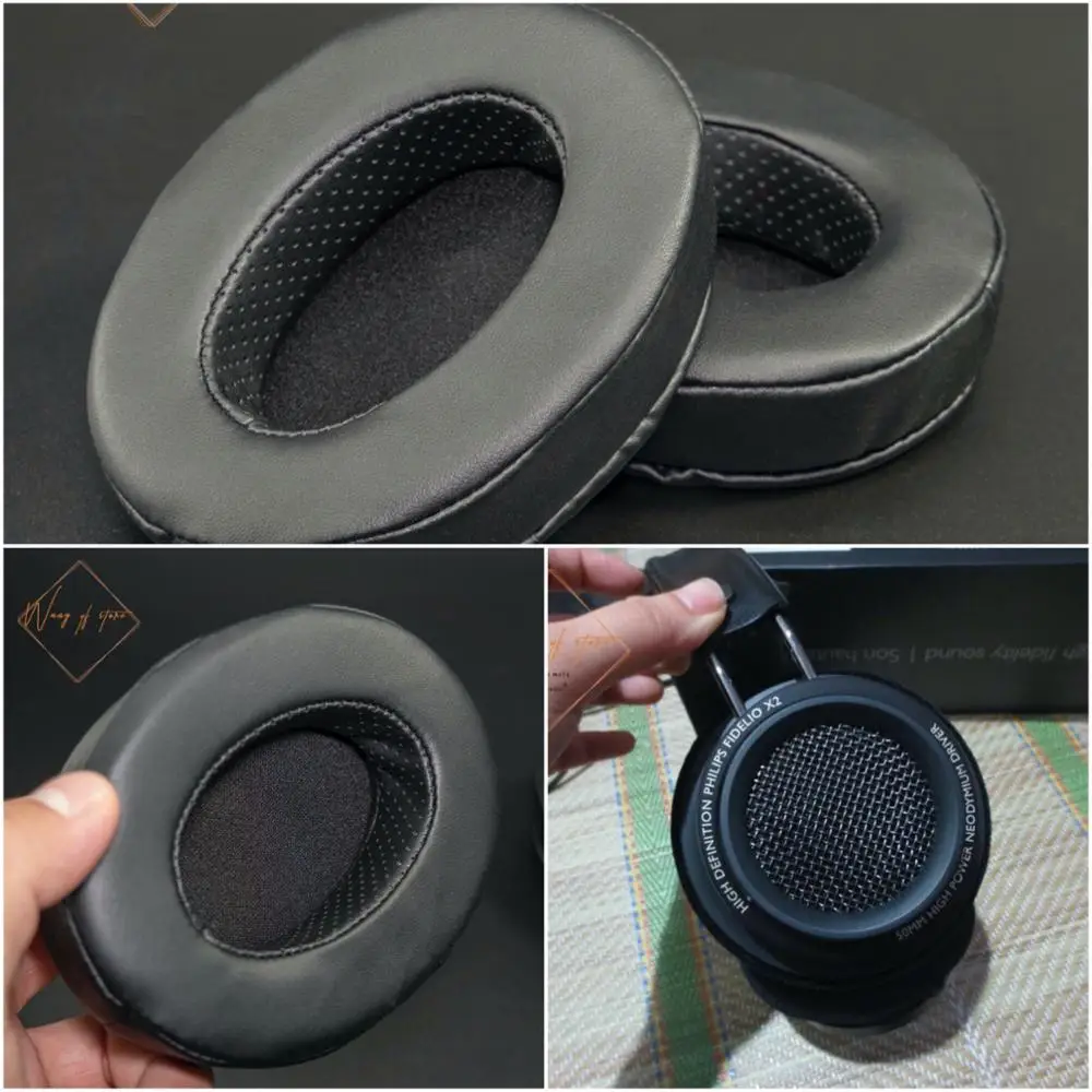 Almofadas de Ouvido de Espuma Almofada para Philips Fones de Ouvido de Qualidade Grossa Fidelio Perfeita Não Versão Barata x2 l2
