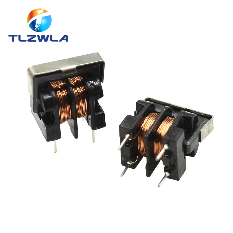 

100Pcs UU9.8 UF10.5 Common Mode Choke Inductor 10mH 20mH 30mH 40mH 50mH For Filter Pitch