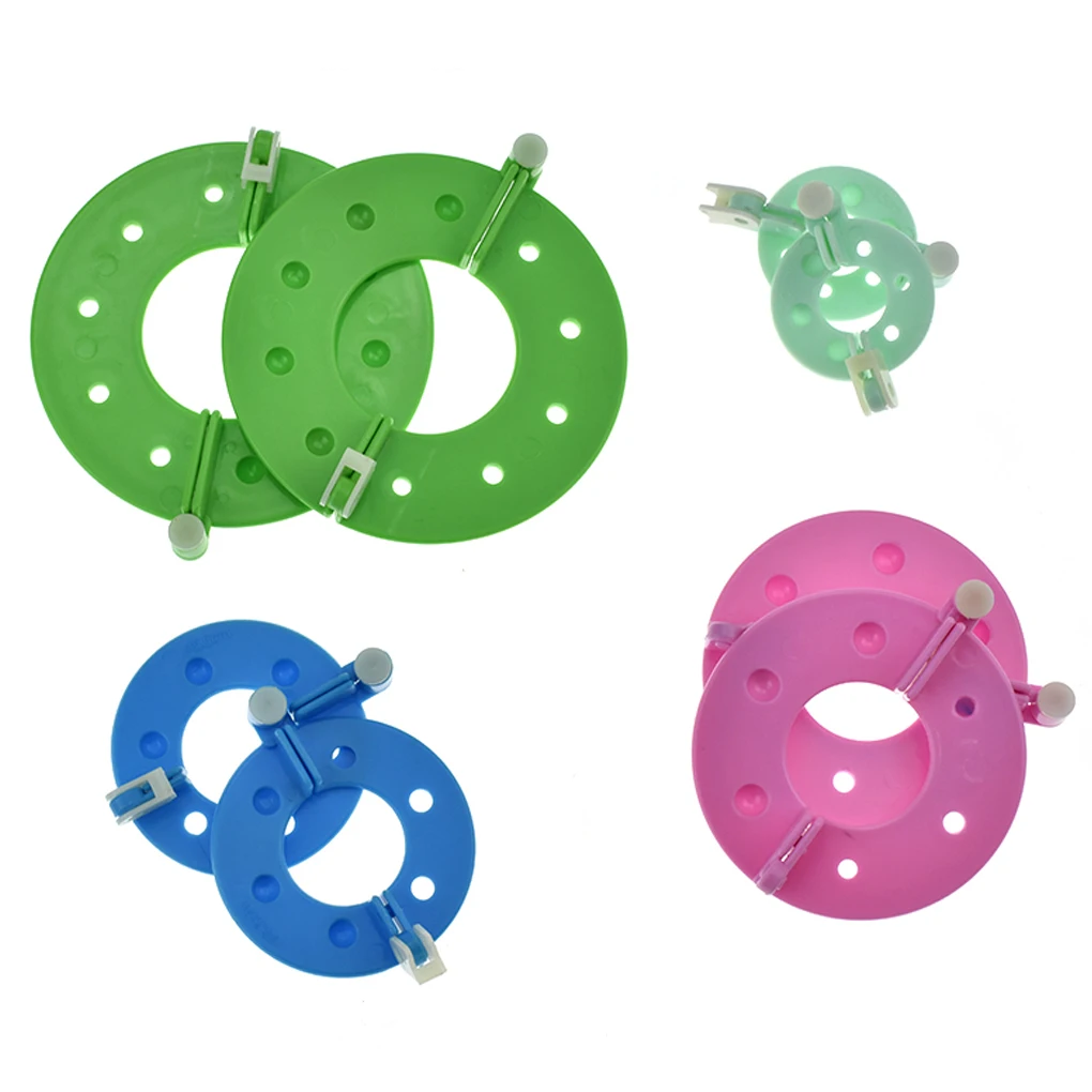 8 шт. 4 размера помпон пластиковый из пряжи плетение шариков сделай сам инструмент