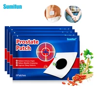 6pcs new sumifun prostatic navel plaster prostatitis prostate treatment patches medical urological urology patch man health care