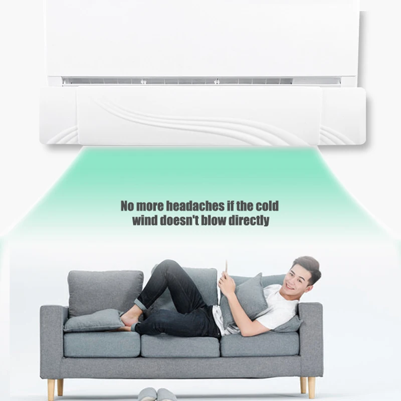 Ветровой дефлектор для кондиционера телескопический регулируемый угол