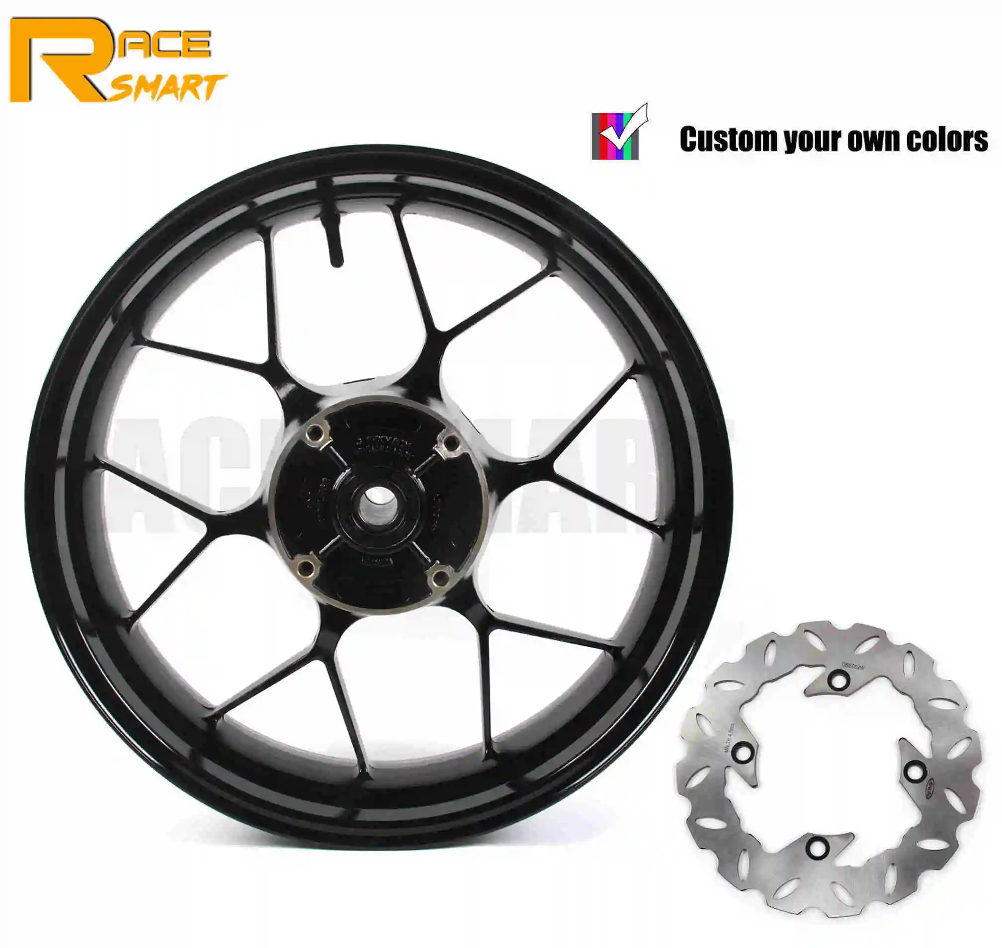 Other wheel rim Для Honda CBR600RR 2007- обода колеса мотоцикла обода заднего колеса диски мотоциклов диски CBR 600RR 2013 - Цвет: Other wheel rim