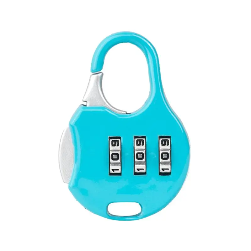 1/7 шт. 3 цифр Комбинации замок номер кодовый беззаботных путешествий безопасный |