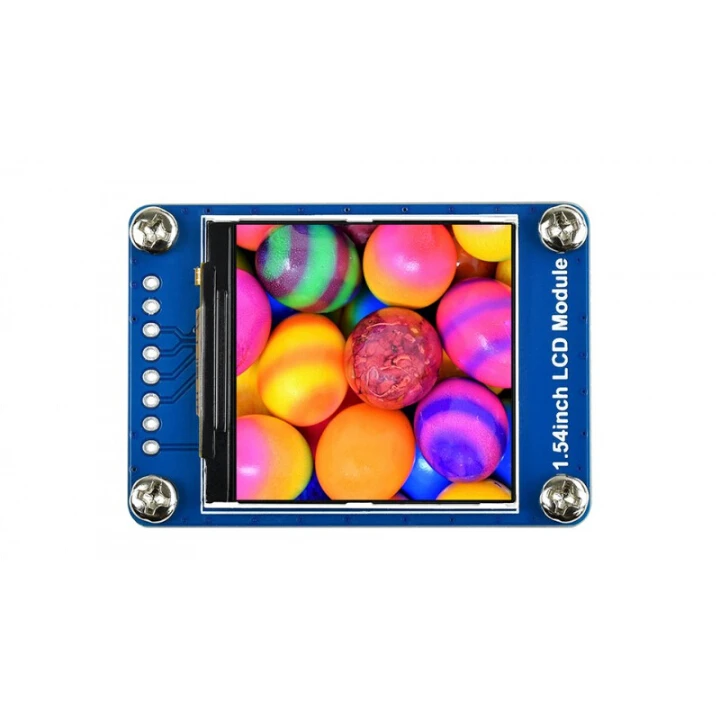 

Waveshare 1.54inch LCD Display Module, IPS Screen, 65K RGB Colors, 240×240 Resolution, SPI Interface