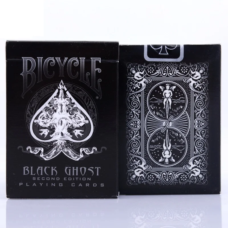 1 шт. Ellusionist велосипед черный призрак колода волшебные карты игральные покер