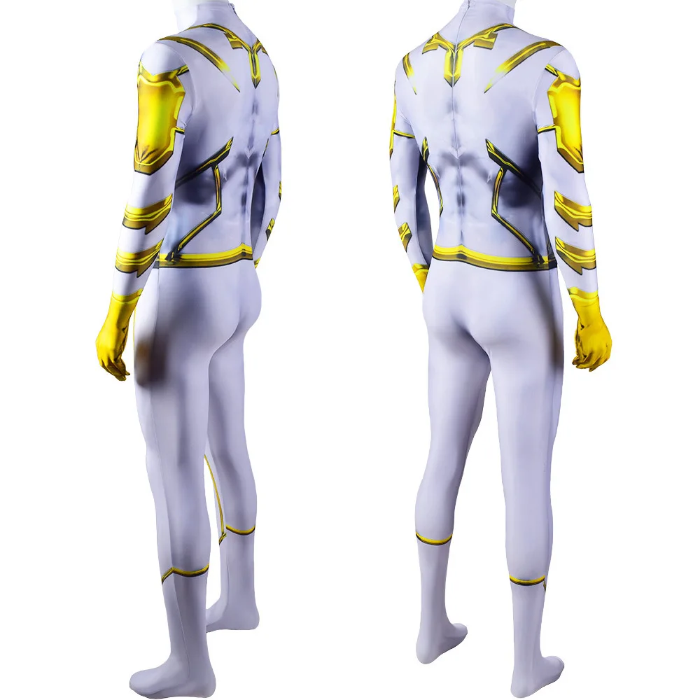 

2021 New Arrival Godspeed August Heart Zentai Cosplay Costumes Jumpsuits Tights