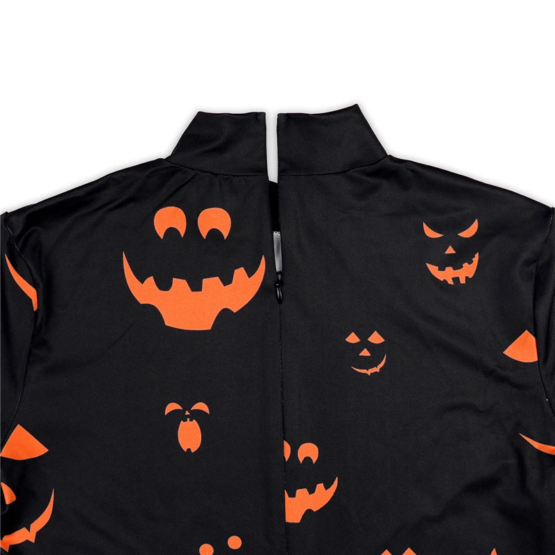 Новые с рисунком тыквы для Хэллоуина длинным рукавом костюм костюмированной