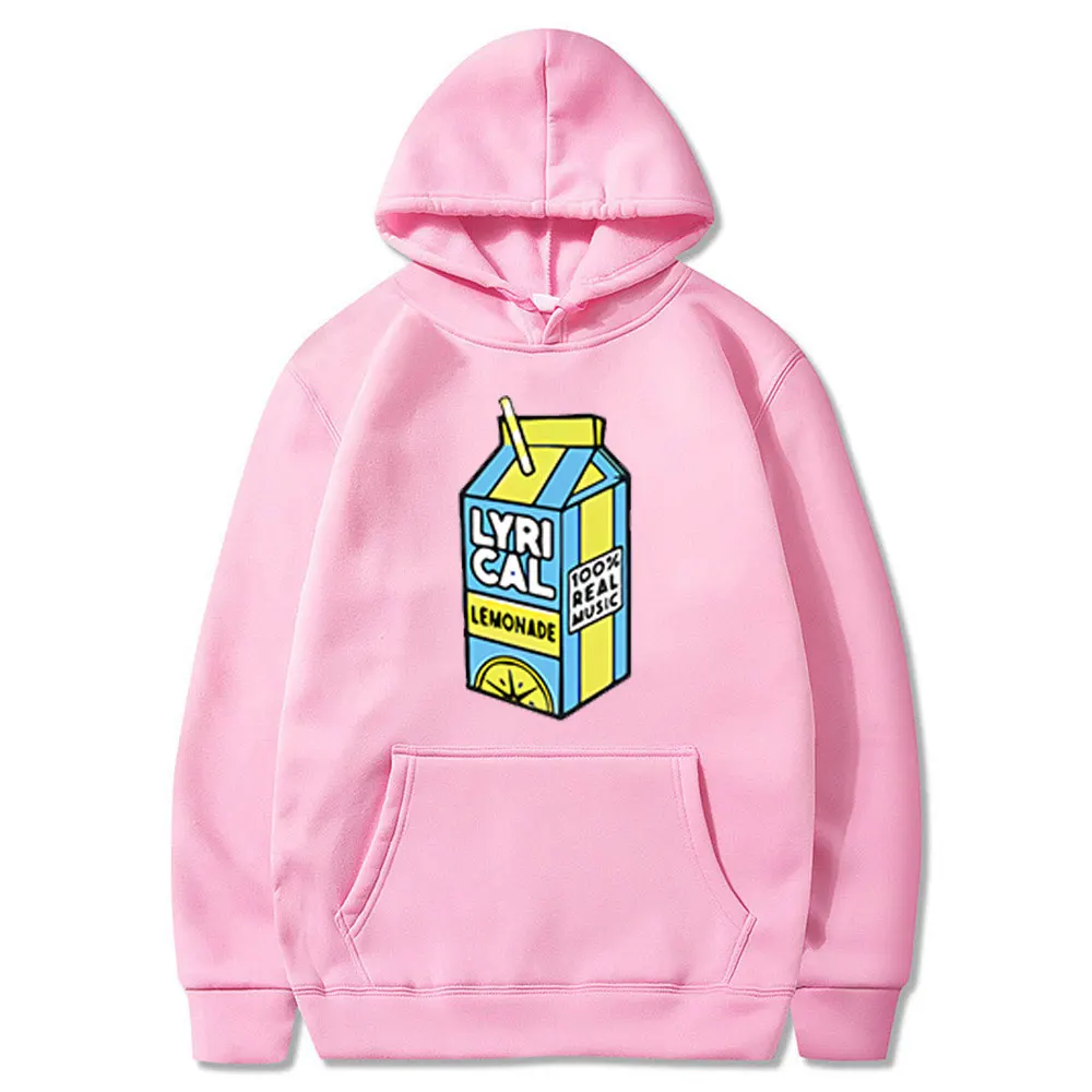 

2020 kpop Lyrical Lemonade oversized Hoodie Sweatshirts Funny Hoodie For Men / Women cotton long sleeve Hooded Sweatershirt