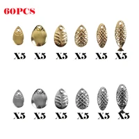 30pcs lure sequins spinner carp fishing lure slow sinking metal hard bait mini sunflower seed sequin spoon wobblers pesca tackle