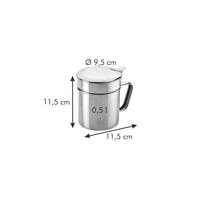 Контейнер для хранения масла Tescoma GrandCHEF 0.5 л 428650 | Дом и сад