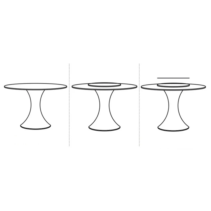 

Rotatable Bearing Turntable Swivel Plate Lazy Susan Restaurant Kitchen Table