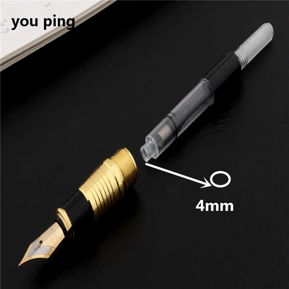 High Quality Black Business Office Fountain Pen School Student Supplies New Ink pen ink | Канцтовары для офиса и дома
