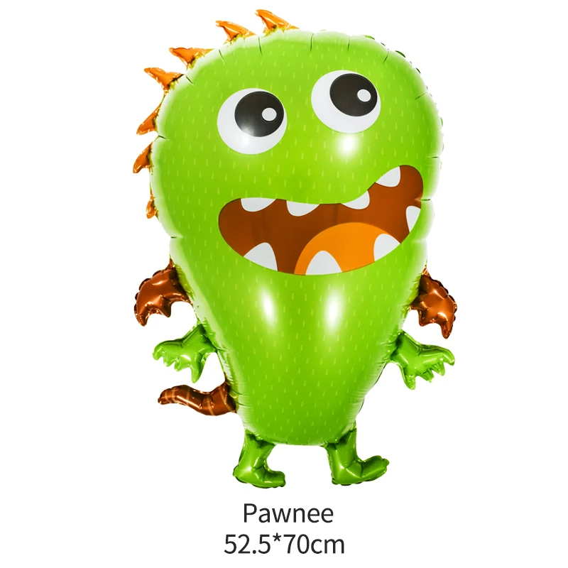 6 шт./компл. воздушные шары в виде монстра ужасов украшения на день рождения