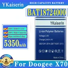 Оригинальный аккумулятор ykaisсеребрин 5350 мАч BAT18724000 для смартфона Doogee X70, яркий аккумулятор высокого качества Для DOOGEE X 70