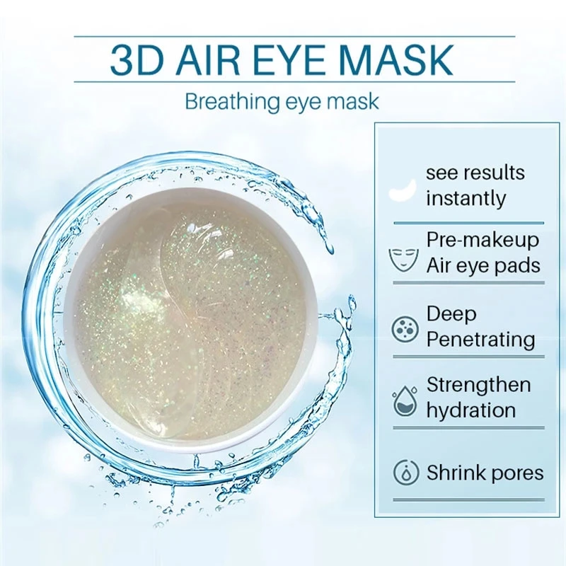 Никотинамид водорослей маска для глаз натуральное отбеливание увлажняющий