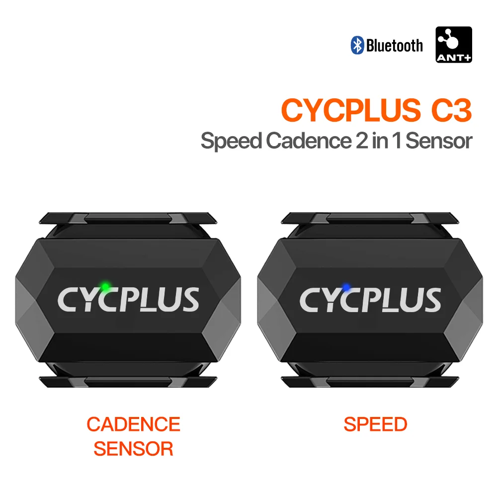 

Велосипедные аксессуары CYCPLUS C3, устройство для измерения скорости и частоты вращения педалей, двойной датчик ANT + Bluetooth GPS, компьютерный прибо...