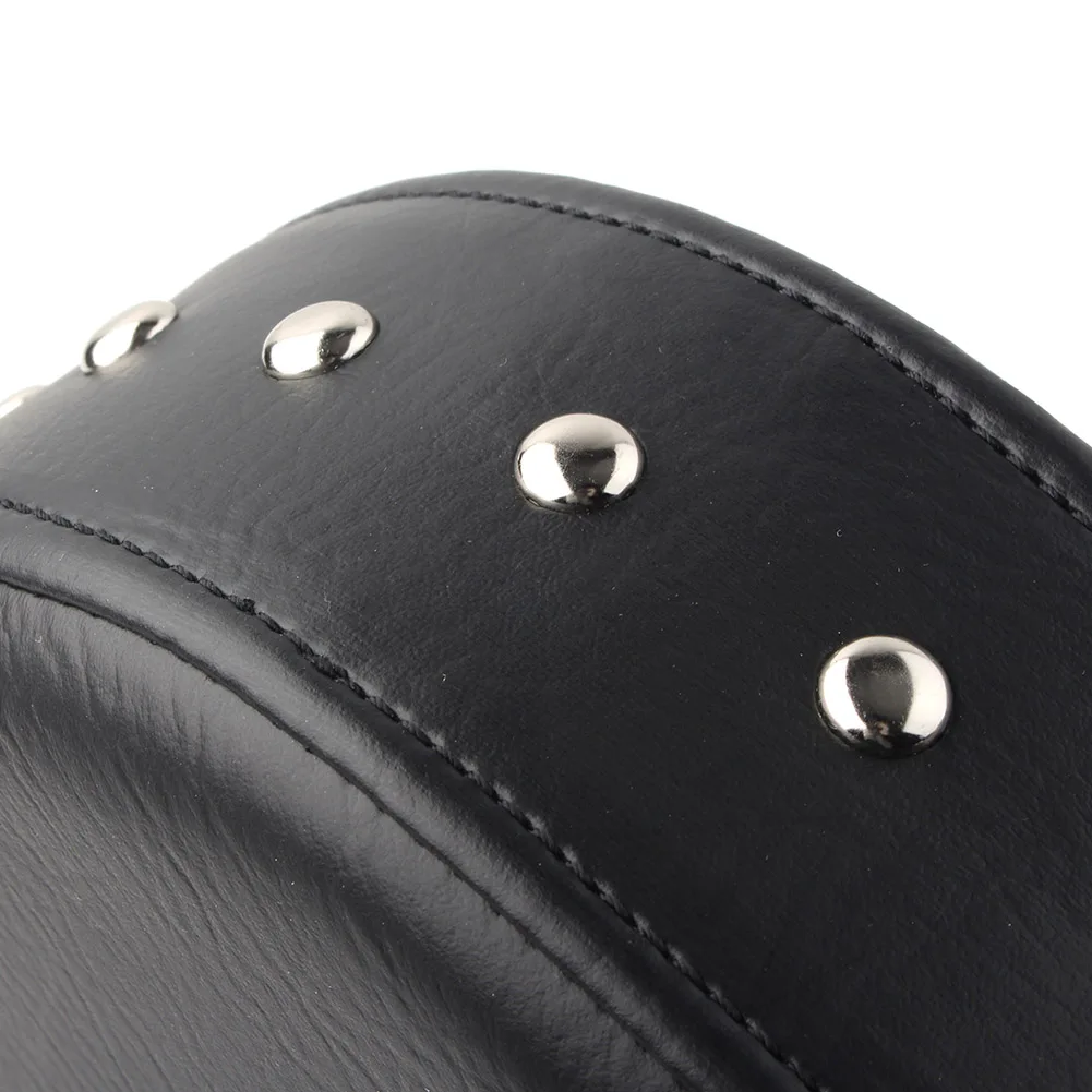 

Motorcycle Adjustable Front Rider Backrest PU Leather Waterproof Back Rest for Harley Davidson Heritage Softail FLSTF 1993-2006