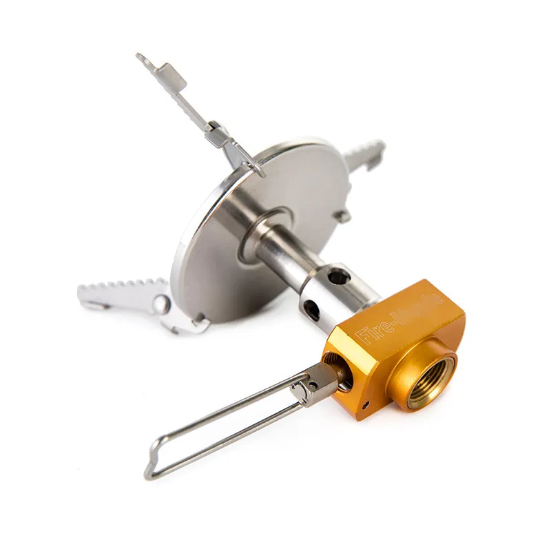 FMS116 цельная газовая плита из нержавеющей стали Большая горелка Складная легкая