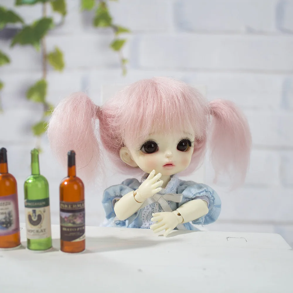 1/8 bjd jd парик для куклы мохеровый материал 5 6 дюймов обхват головы кукла ob11