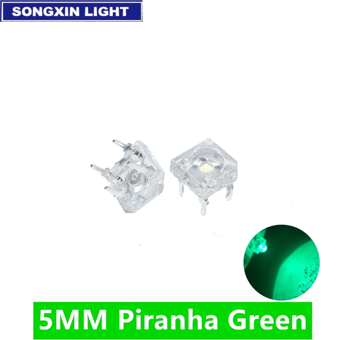 1000pcs F5 5mm Piranha LED White RED Orange RGB Pink Bule Green Yellow Amber Clear Diode Light Emitting Diodes 4-pins | Электронные