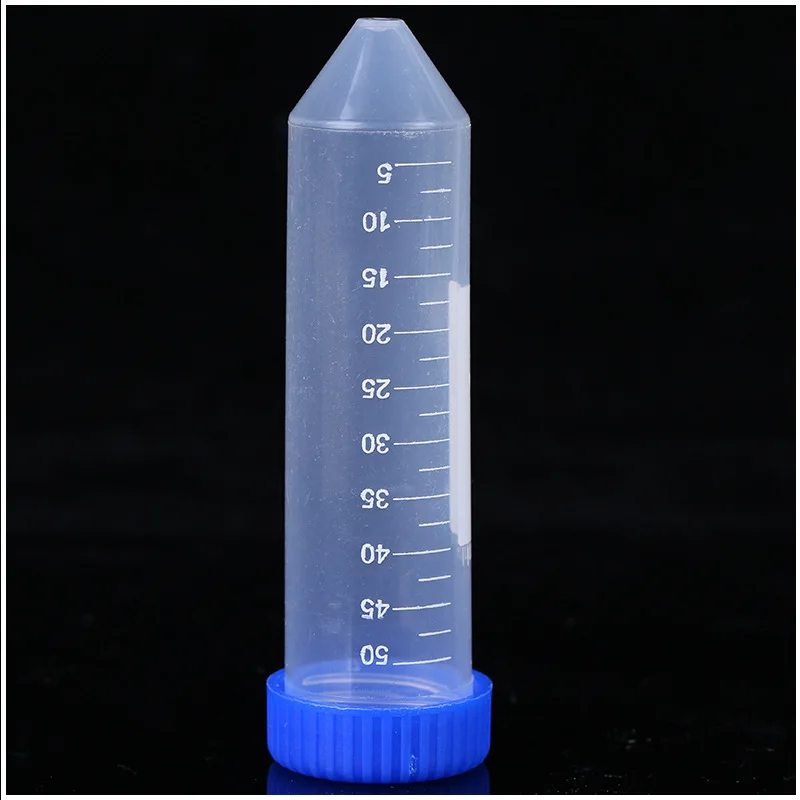 50 шт. пластиковые цилиндрические центрифуги с коническим дном мл|centrifuge tube|50ml conical