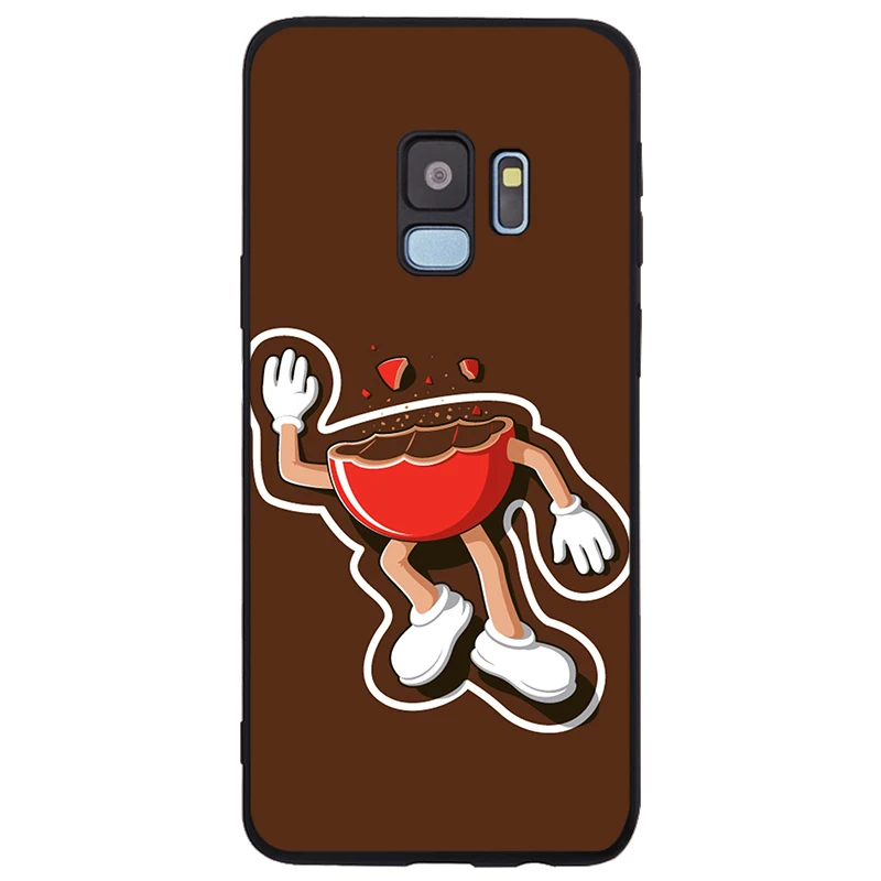 Милый M& M'S Chocolate Candy Чехол Мягкий Силиконовый ТПУ черный чехол для телефона samsung Galaxy Note 8 9 S6 S7 EDGE S8 S9 S10 Plus - Цвет: H19072310-08.jpg