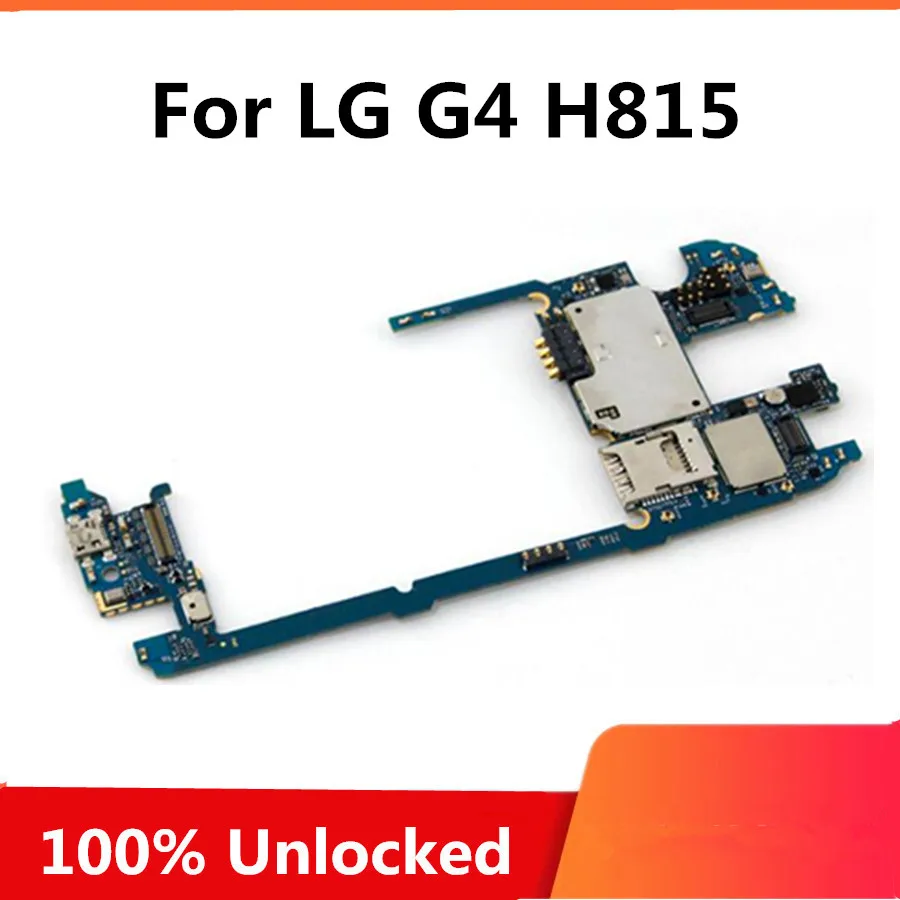 Заводская разблокированная материнская плата для LG G4 H815 32 Гб материнская плата для LG G4 H815 оригинальная материнская плата с системой Android