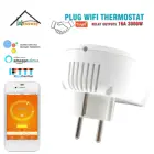 HESSWAY TUYA 16A 3 кВт Wi-Fi термостат smart plug EU для электрического подогрева пола