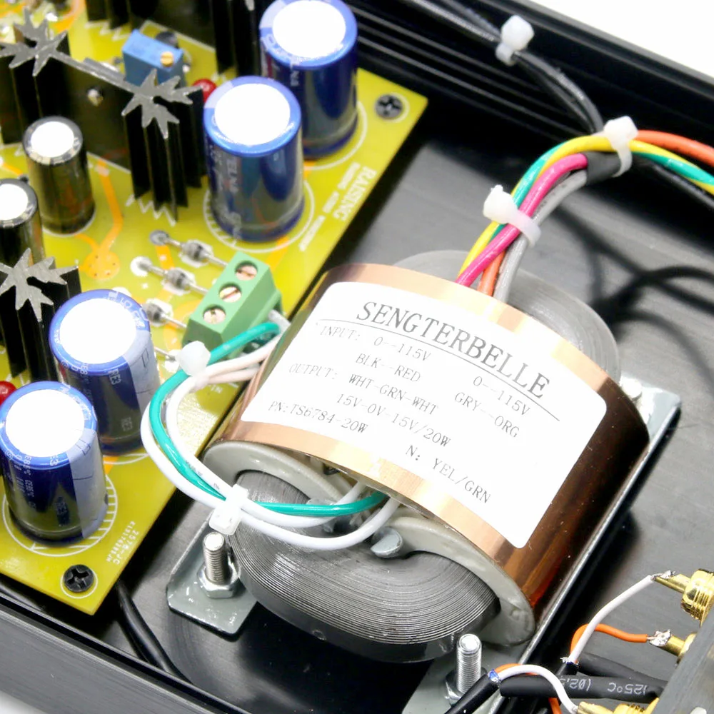 Готовый Hi Fi Стерео предусилитель с полным симметром класс А|Усилители мощности| |