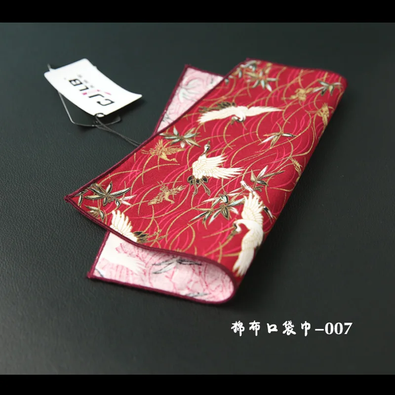 

Sitonjwly Cotton Pocket Square Floral Handkerchiefs Mens Suit Casual Pocket Pocket Towel for Women Scarf Suit Custom LOGO