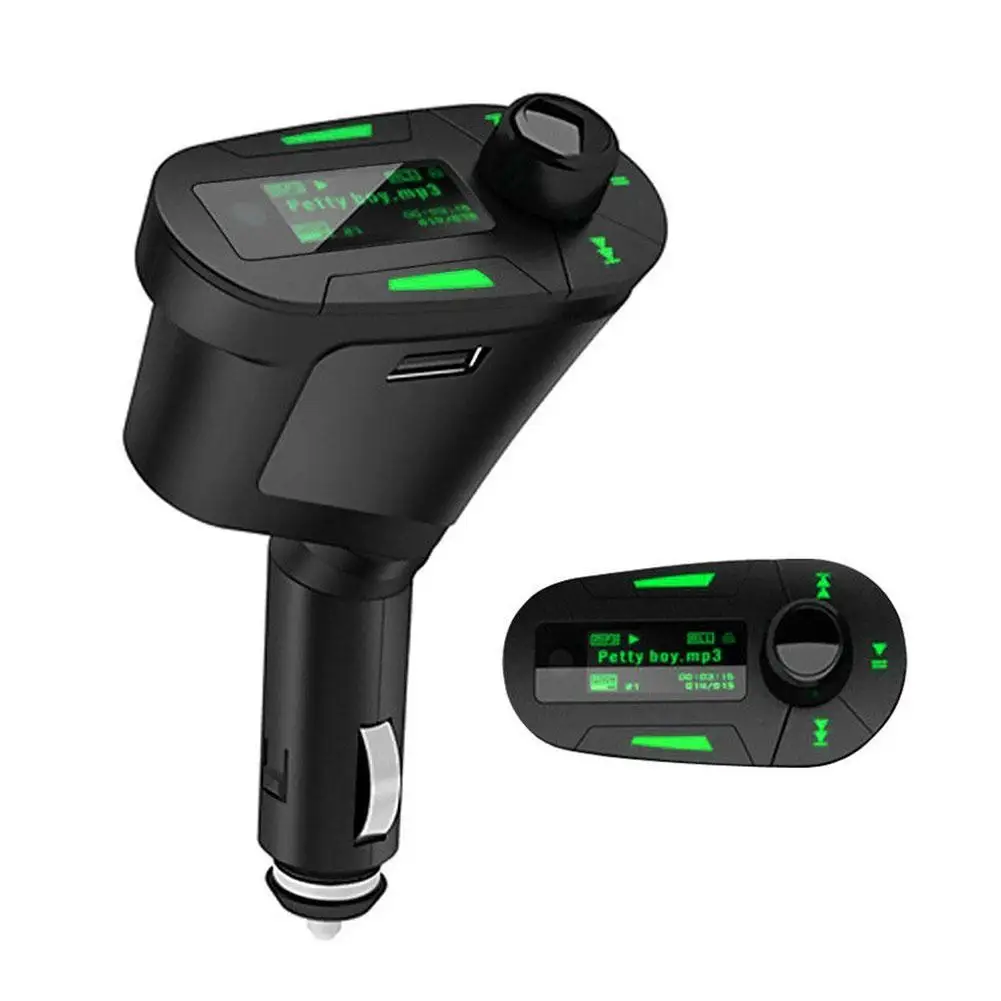 Автомобильный Bluetooth USB2.0 Автомобильный MP3-плеер Bluetooth передатчик приемник беспроводной стерео аудио музыкальный адаптер автомобильный