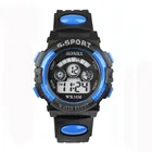 Модные часы 2021, дизайнерские водонепроницаемые мужские и мужские цифровые светодиодные Кварцевые спортивные наручные часы с будильником и датой для мальчиков, синие женские часы